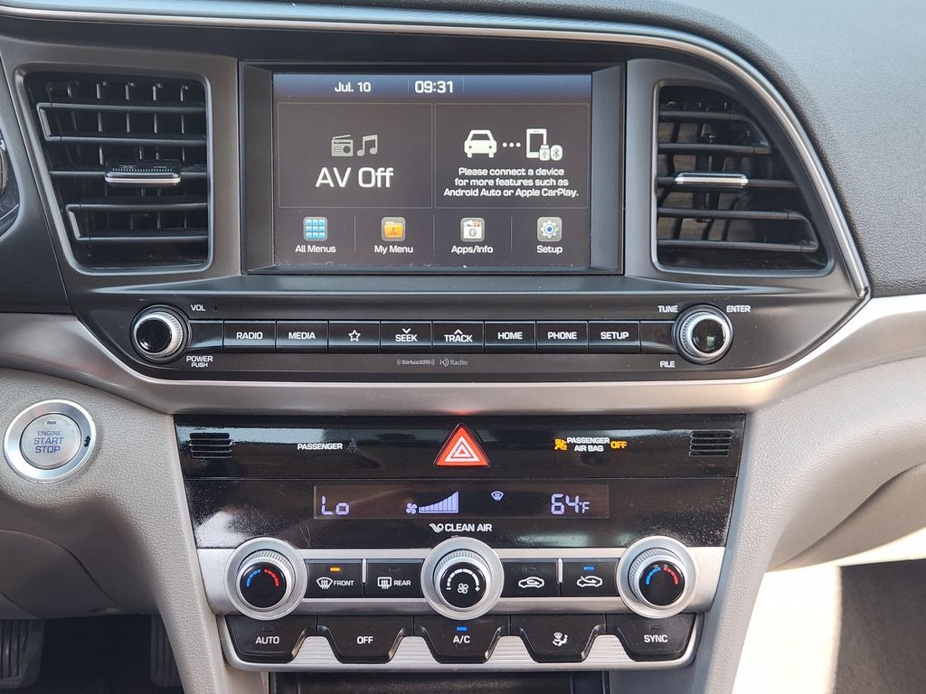 2019 Hyundai Elantra Value Edition