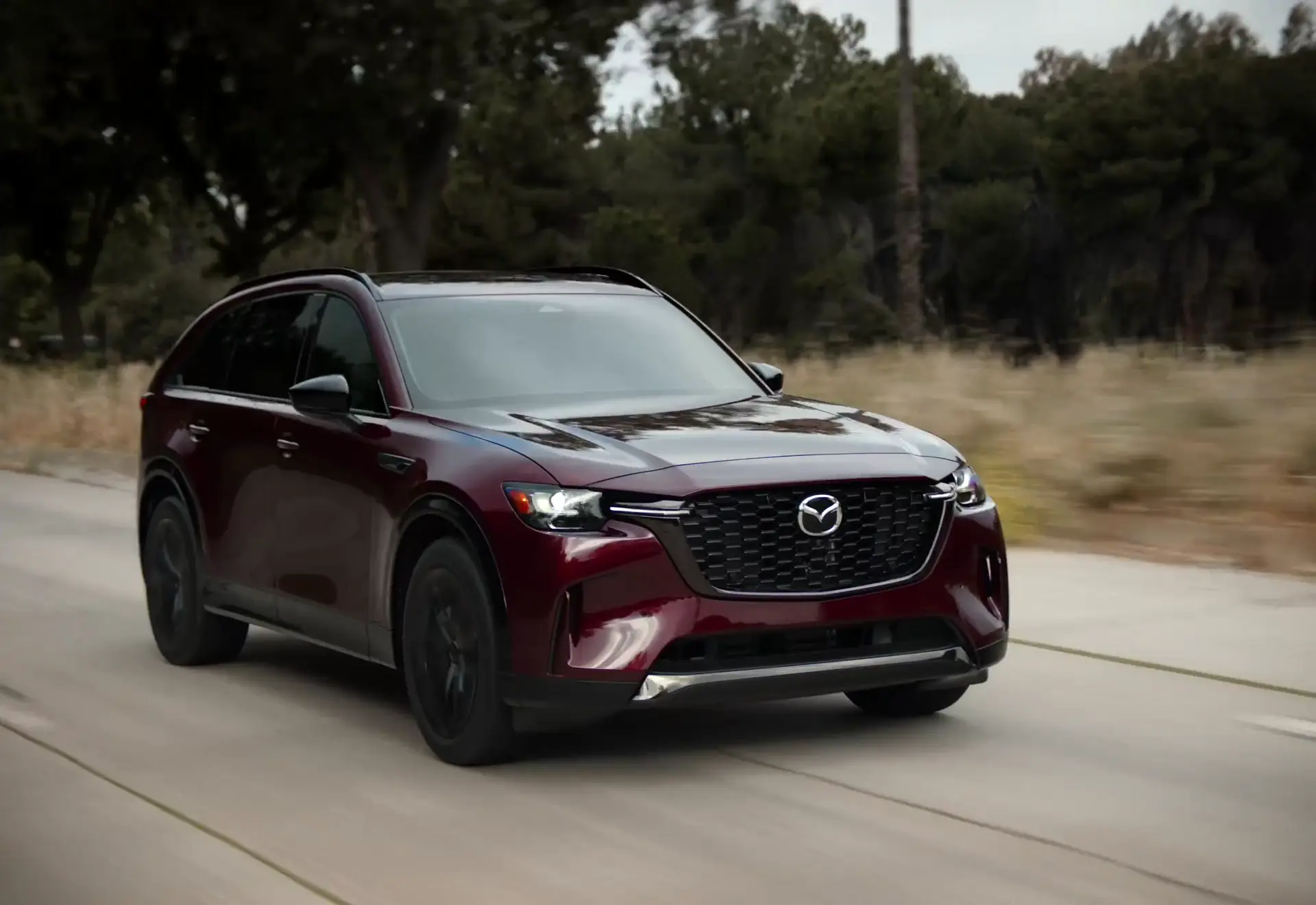 2027 Mazda CX-90 driving | Douglass Mazda in Waco TX